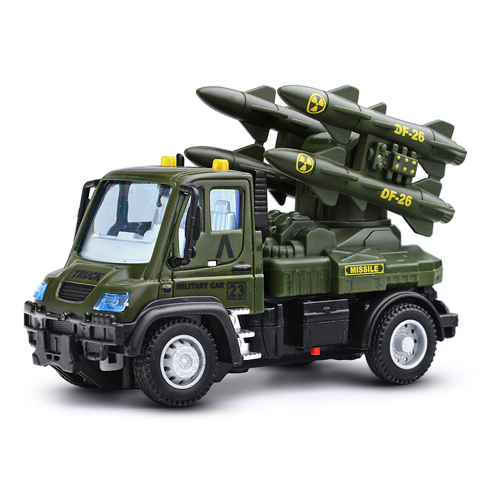 Машина BT0006-1 "Военная. Ракетная установка" р/у, в коробке
