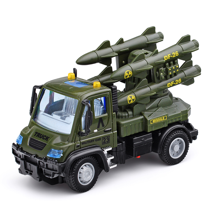 Машина BT0006-1 "Военная. Ракетная установка" р/у, в коробке