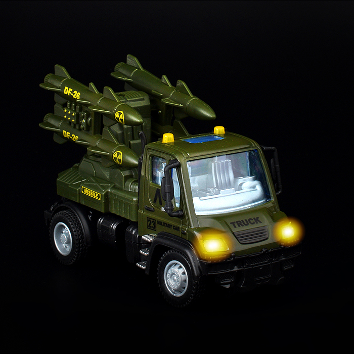 Машина BT0006-1 "Военная. Ракетная установка" р/у, в коробке
