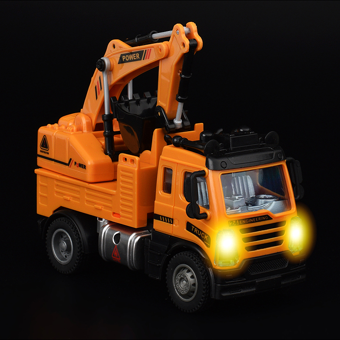 Машина BT0009-1 "Строительная. Экскаватор" р/у, в коробке