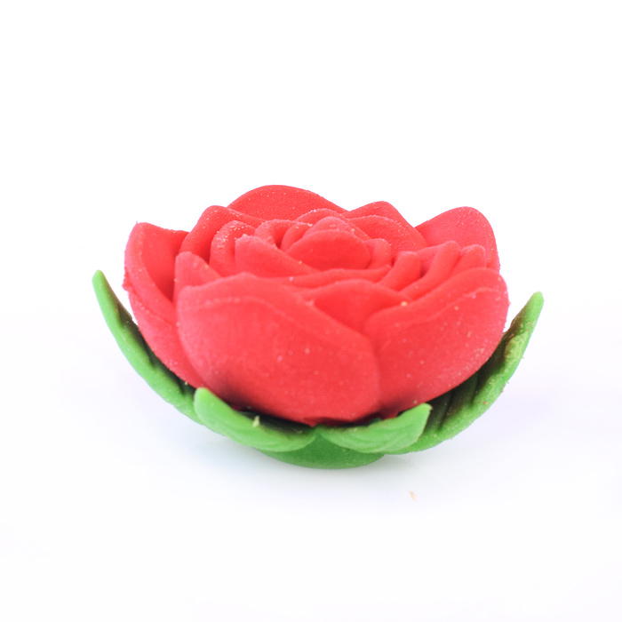 Ластик  "Роза" термопластичная резина, в банке , микс цвета, можно использовать как счетный материал