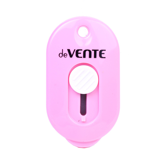 Нож канцелярский "Pastel" 09 мм, 6,3 см, пластиковое направляющее, в пластиковой тубе, ассо