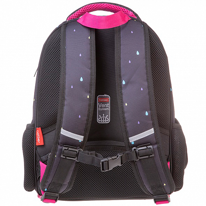 Рюкзак Ergonomic light "Радужное мороженое" 38х29х12,5см EVA материал нагрудная стяж