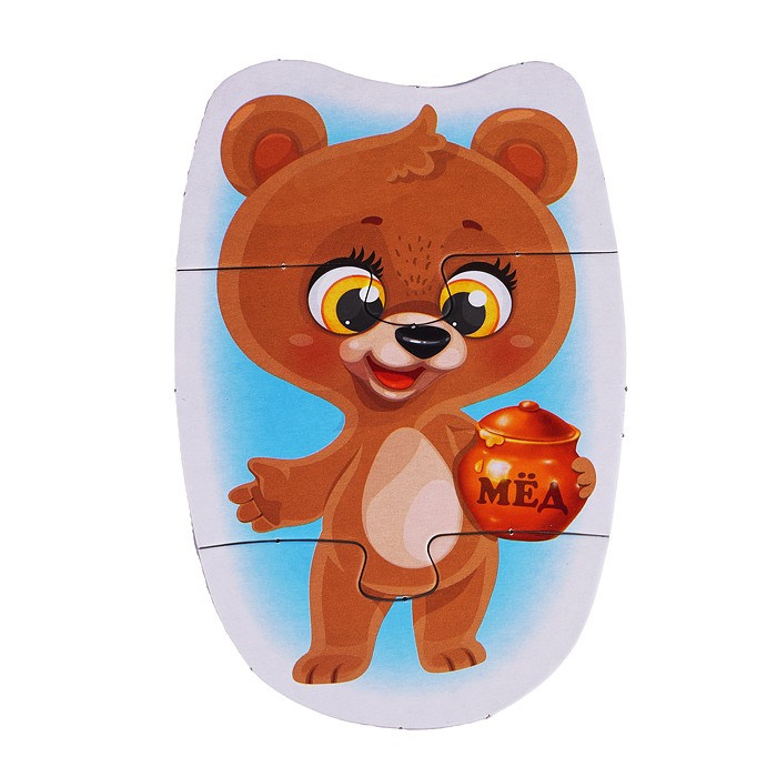 MAXI-пазлы "Зверята" 