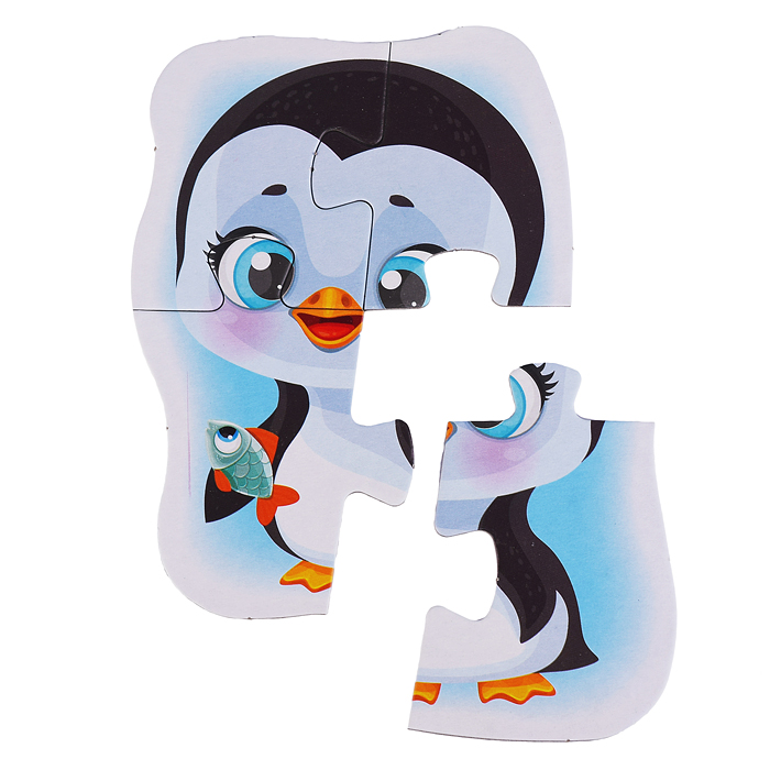 MAXI-пазлы "Зверята" 