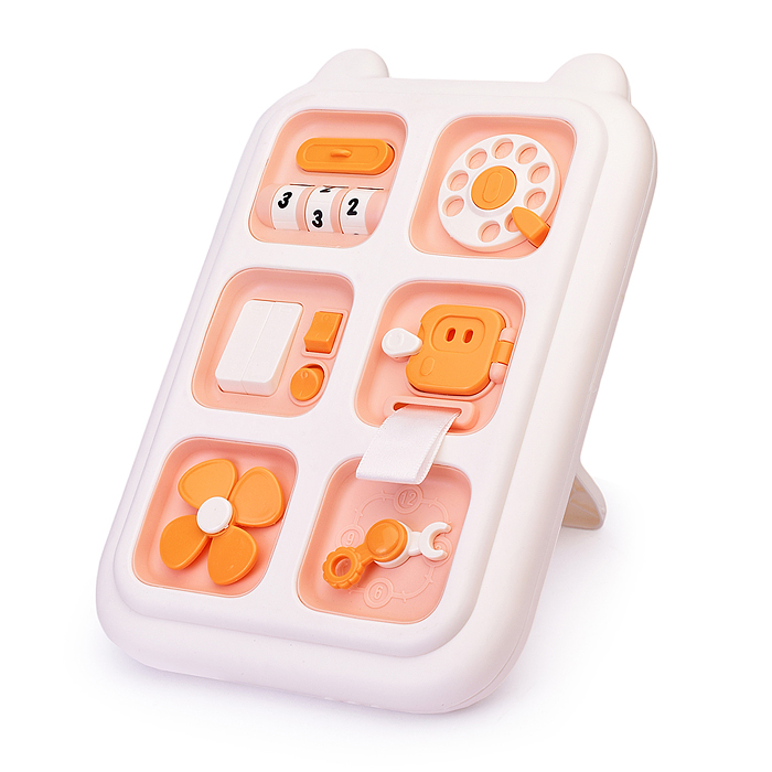 Фото к товару Бизиборд YL1055 "Кручу-верчу" в коробке Бизиборд YL1055 "Кручу-верчу" в коробке