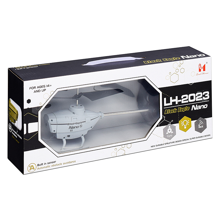 Фото к товару Вертолет LH-2023 "Призрак" р/у, 27 MHz, в коробке Вертолет LH-2023 "Призрак" р/у, 27 MHz, в коробке