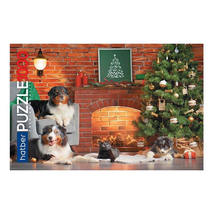 Пазлы 1000 "Верные друзья"