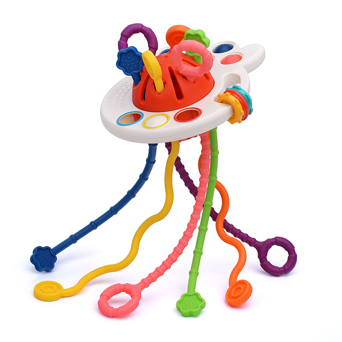 Фото к товару Погремушка Y0077 "Забавные шнурочки" в коробке Погремушка Y0077 "Забавные шнурочки" в коробке