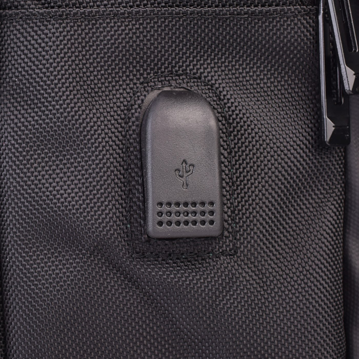 Рюкзак городской, 2 отделения на молнии, 1 отделение для ноутбука на молнии, 1 передний карман