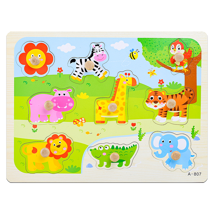 Пазл-вкладыш D1422 "Саванна"