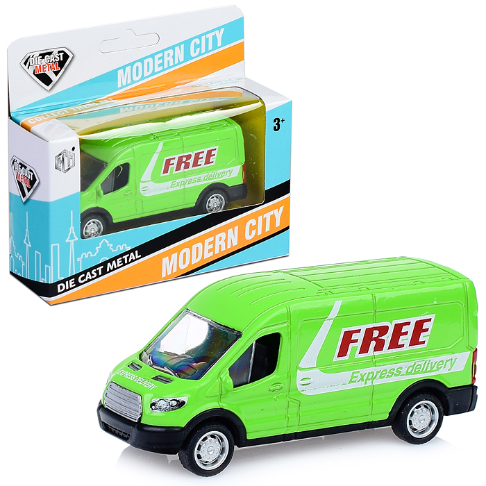 Машина M8728H металл, в коробке