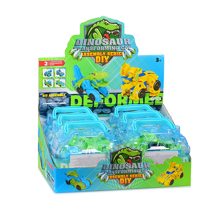 Фото к товару Конструктор XF259-14 "Дино" трансформирующийся, в коробке Конструктор XF259-14 "Дино" трансформирующийся, в коробке