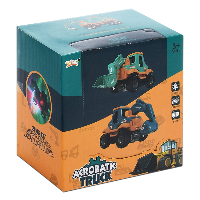 Экскаватор 5932B на батарейках, в коробке