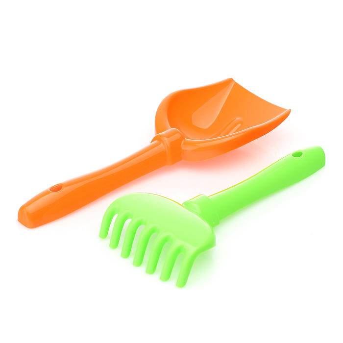 Фото к товару Набор №284: ведро-крепость большое, ситечко-крепость большое, лопатка №5, грабельки №5, лейка малая Набор №284: ведро-крепость большое, ситечко-крепость большое, лопатка №5, грабельки №5, лейка малая