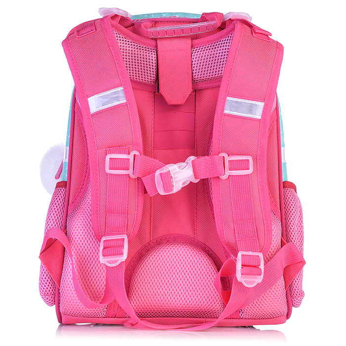 Рюкзак каркасный "Коты и лапы" формованный из полимеров, материал: нейлон, полиэстер, полноцве