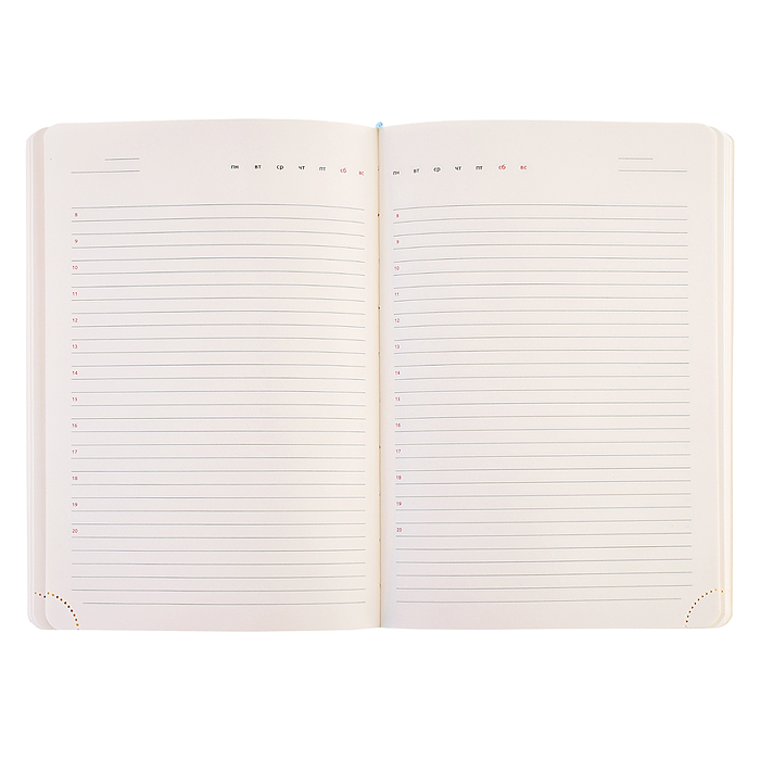 Ежедневник недатированный "Mentality. Всё произошло случайно" A5 (145 ммx205 мм)