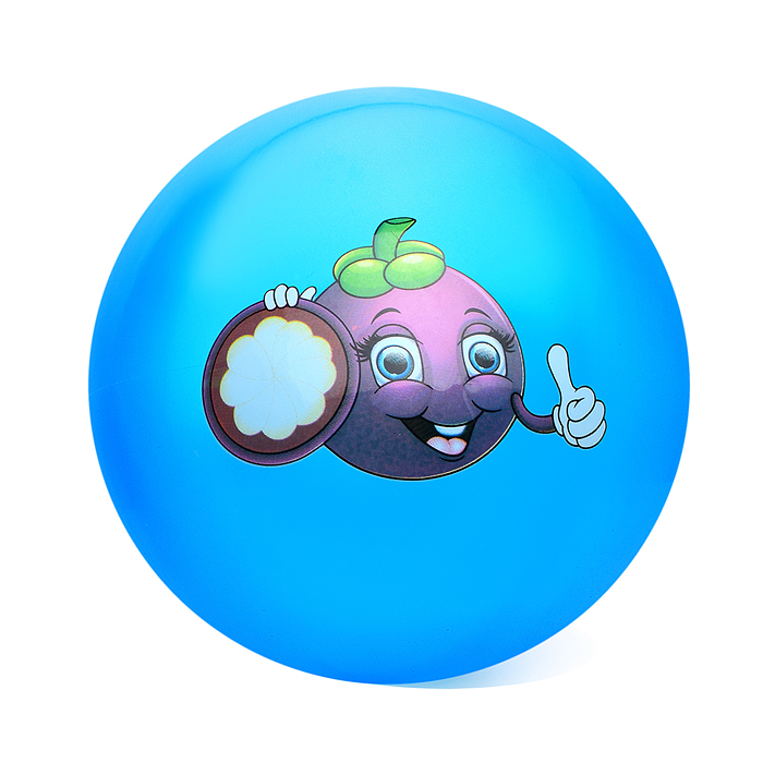 Мяч надувной PVC 00-3958 "Веселые фрукты" 22,5 см., 60 гр. (цвет микс)