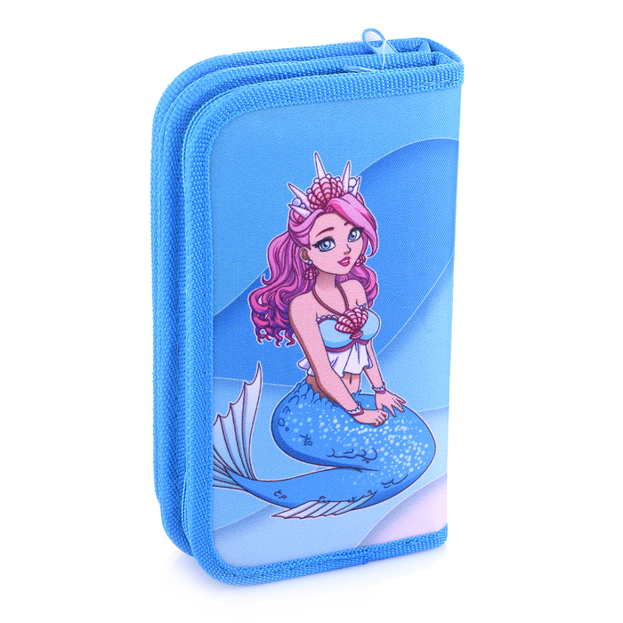 Пенал двухсекционный большой "Русалочка"