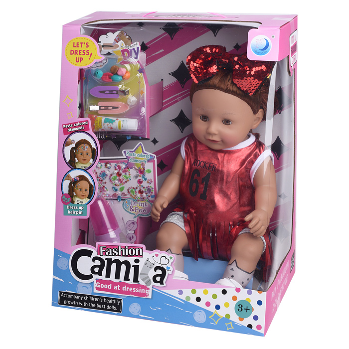 Кукла A766C "Элен" с аксессуарами, в коробке