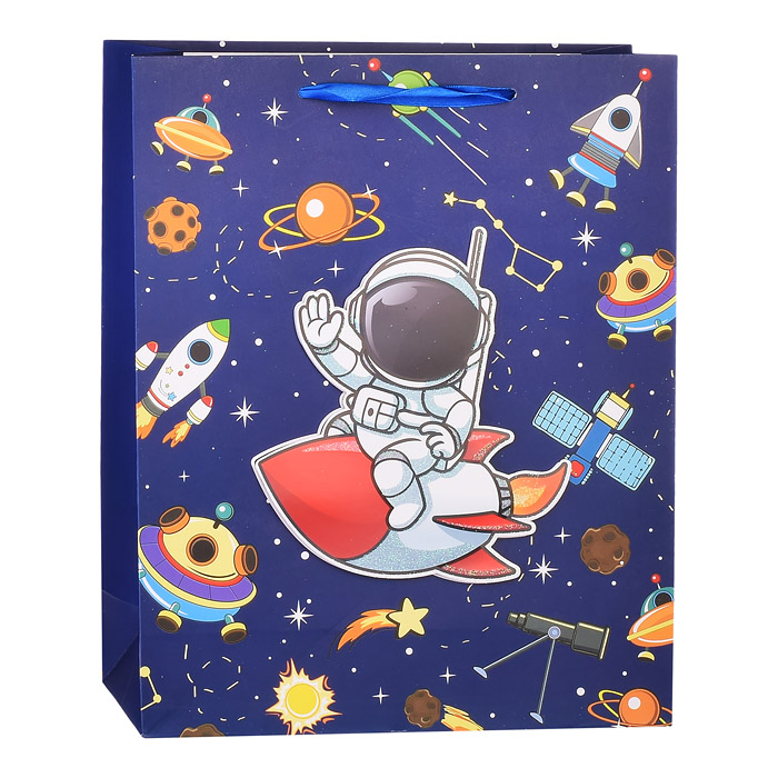 Пакет подарочный 00-2455 "Фантастика" (32*26*10см.)