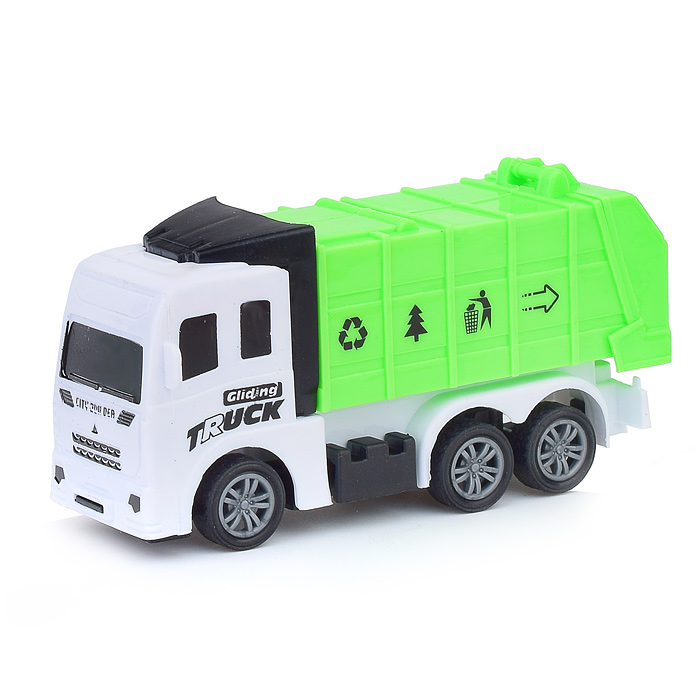 Набор спецтехники 601-1B с наклейками, в пакете