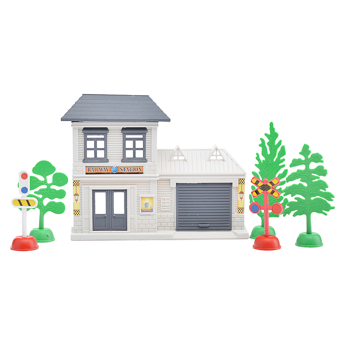 Железная дорога 2936A-12 "Скорость" на батарейках, в коробке