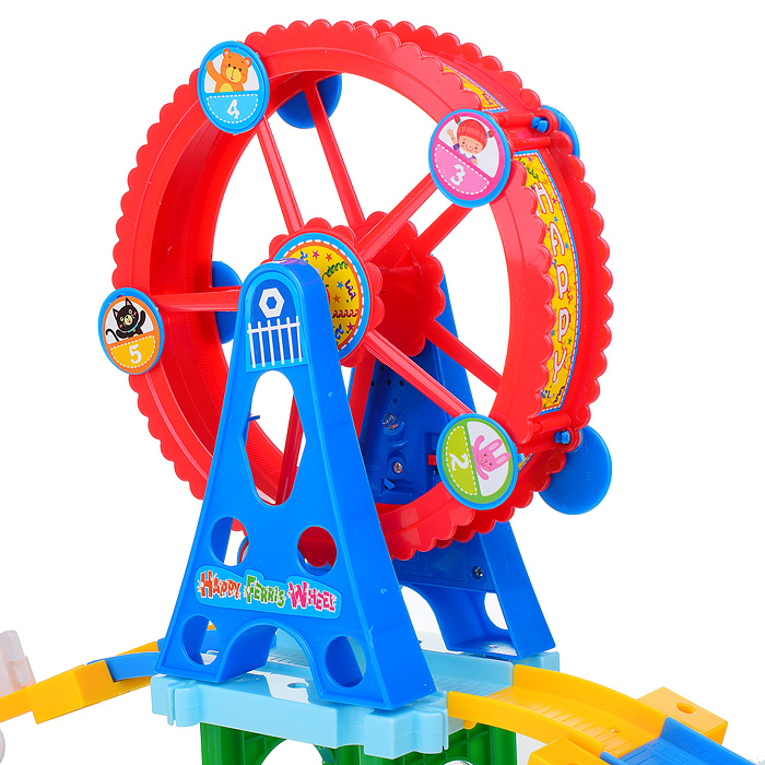 Фото к товару Игровой набор 3037 "Парк Аттракционов" в коробке Игровой набор 3037 "Парк Аттракционов" в коробке