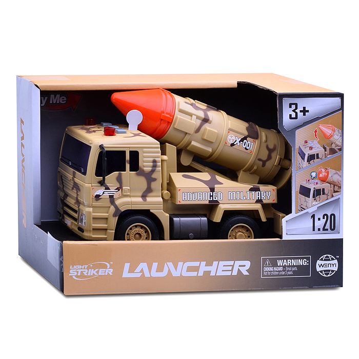 Машина WY441C "Военная. Ракетница" в коробке