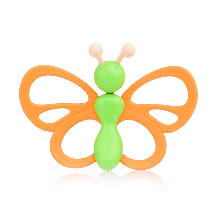 Погремушка-прорезыватель "Бабочка"