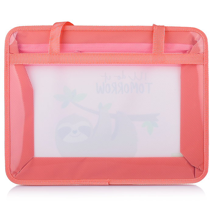 Фото к товару Папка А4 пластиковая, с ручками "Забавный ленивец" Папка А4 пластиковая, с ручками "Забавный ленивец"