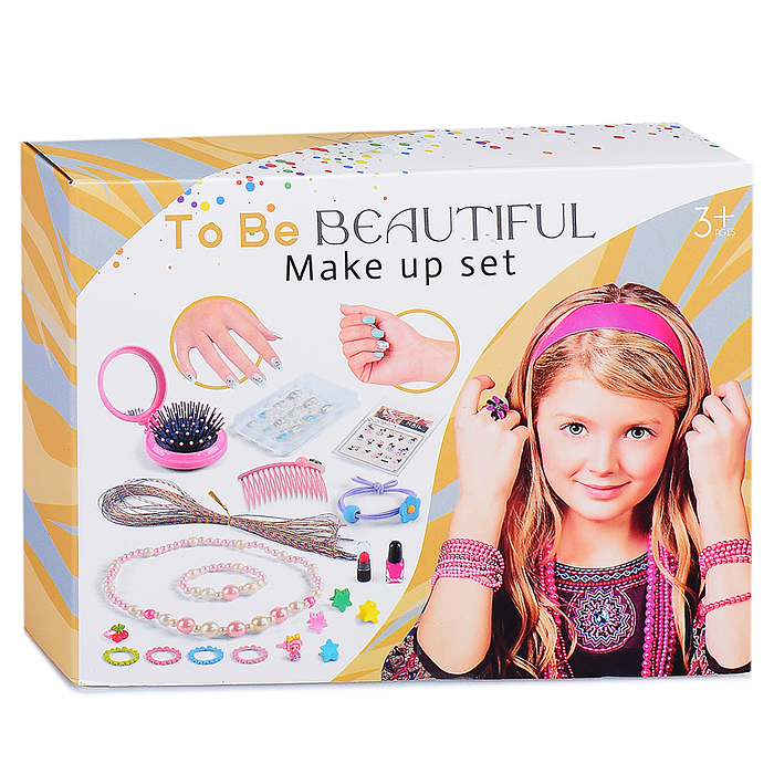 Набор стилиста FT2007-F "Маленькая модница" (19 предметов) в коробке