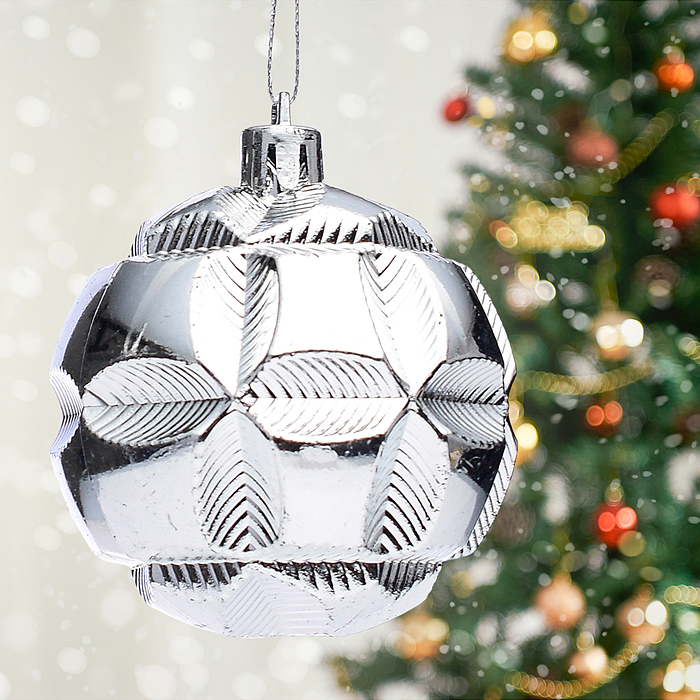 Фото к товару Набор новогодних шаров S2192 "Волшебная ночь" Набор новогодних шаров S2192 "Волшебная ночь"