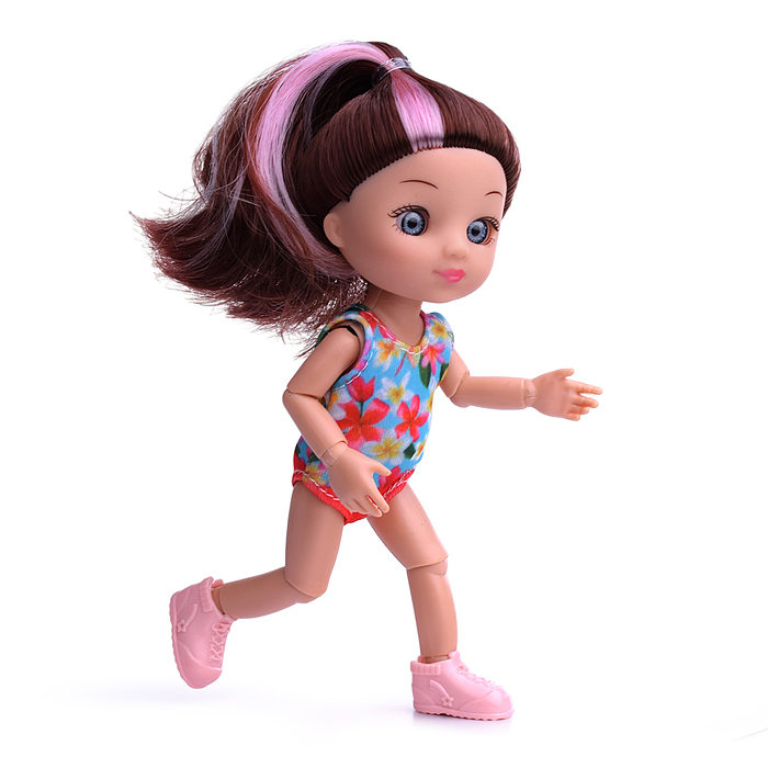 Кукла KQ176 "Мила" с аксессуарами для творчества, в коробке