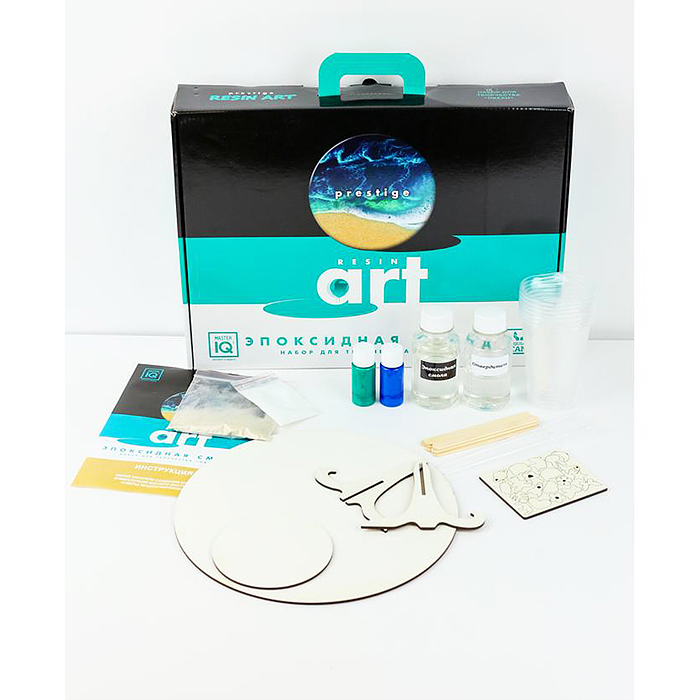 Набор для рисования абстрактных картин эпоксидной смолой "Океан"