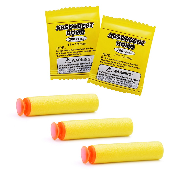 Пистолет BT0050 с мягкими пулями и водяными снарядами, в коробке