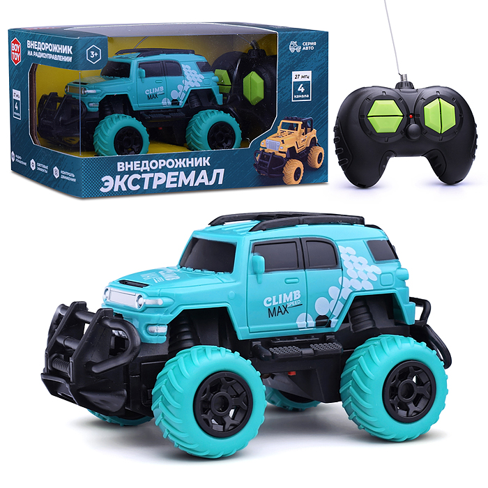 Машина BT0020-1 "Внедорожник Экстремал" р/у, 27 MHz, в коробке