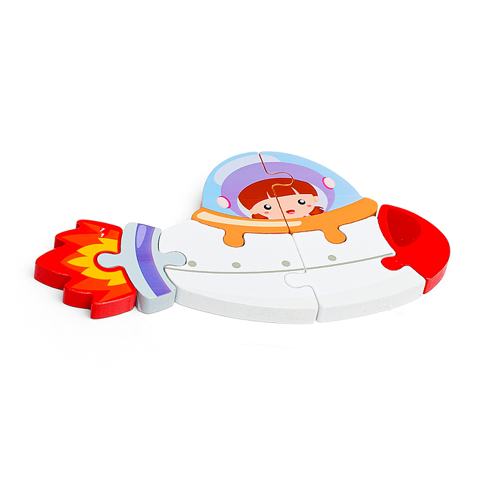 Пазл-вкладыш D1309 "Покорение космоса"