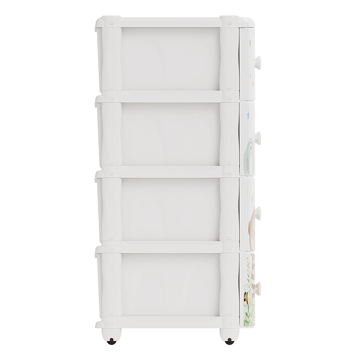 Комод "Мишутки" 4-х секцион.