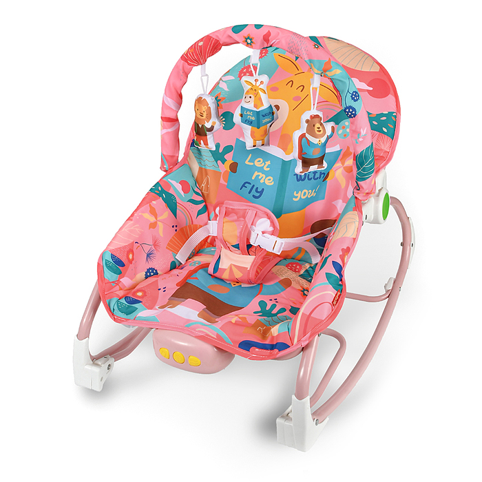 Шезлонг детский 69861 "Счастливое детство" в коробке