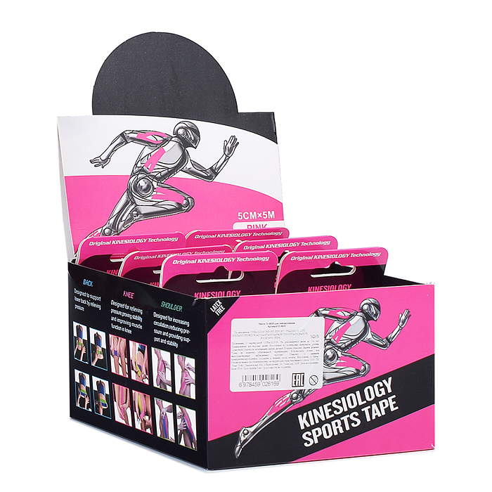 Фото к товару Лента 33-0020 для тейпирования Лента 33-0020 для тейпирования