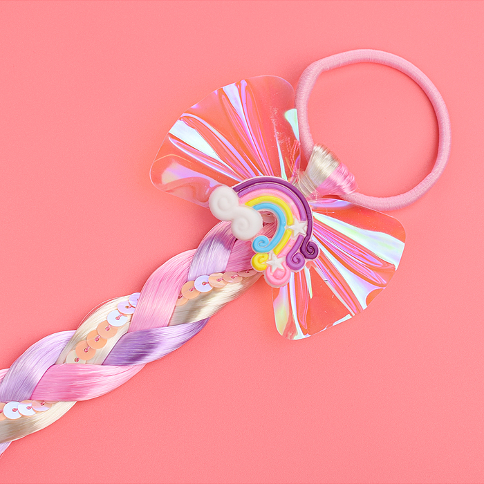 Накладная косичка A-13B на листе