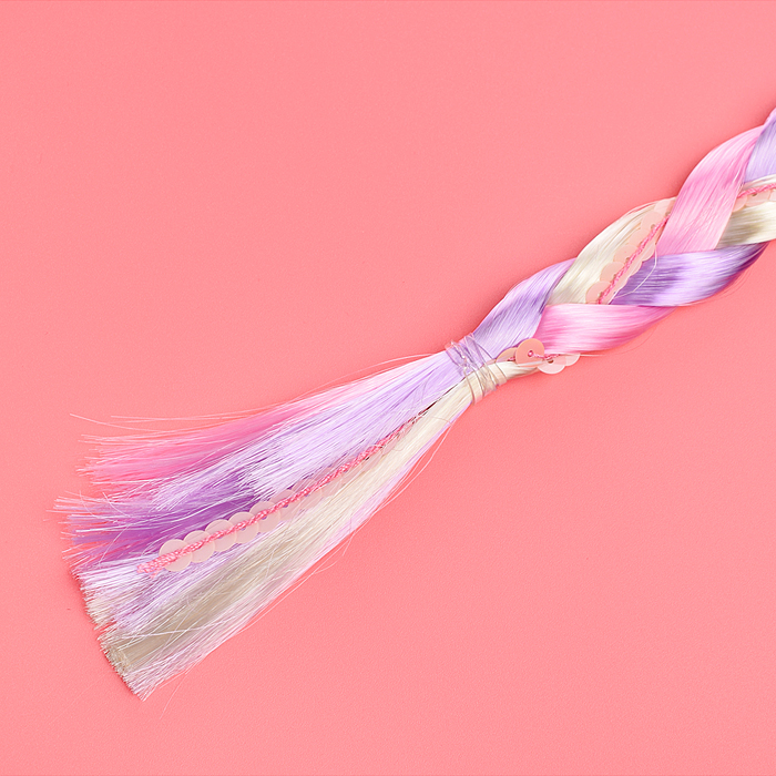 Накладная косичка A-13B на листе