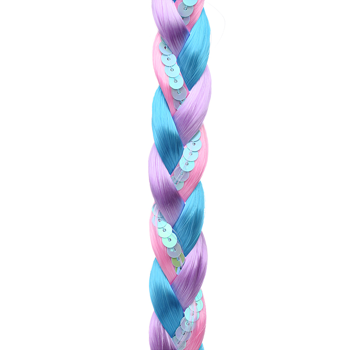 Накладная косичка A-13B на листе