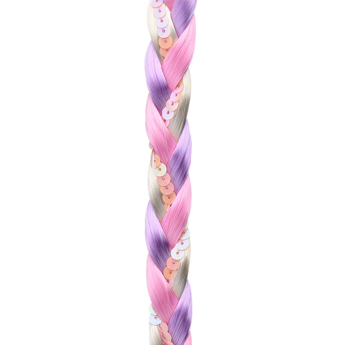 Накладная косичка A-13B на листе