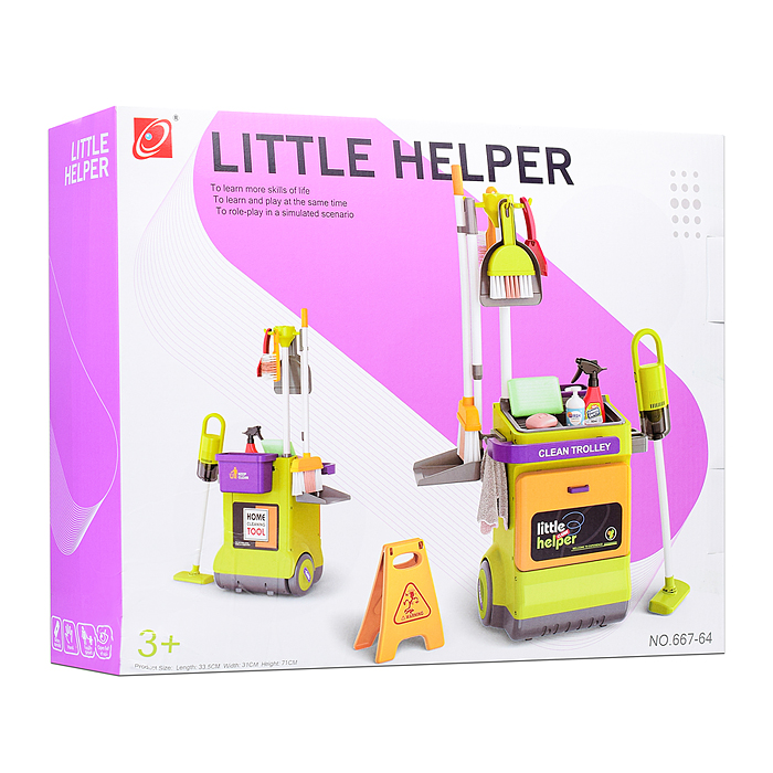 Игровой набор 667-64 "Уборка. Клининговая служба" в коробке