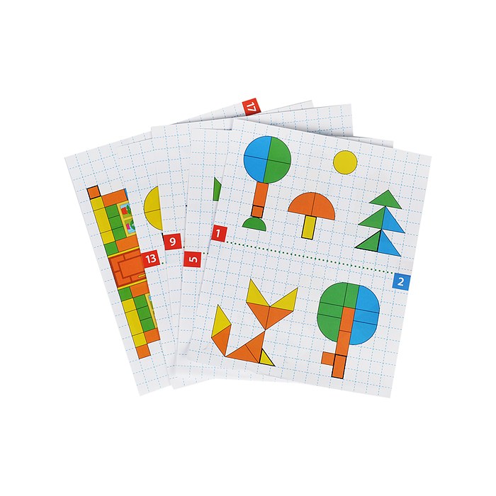 Магнитная мозаика "В деревне"