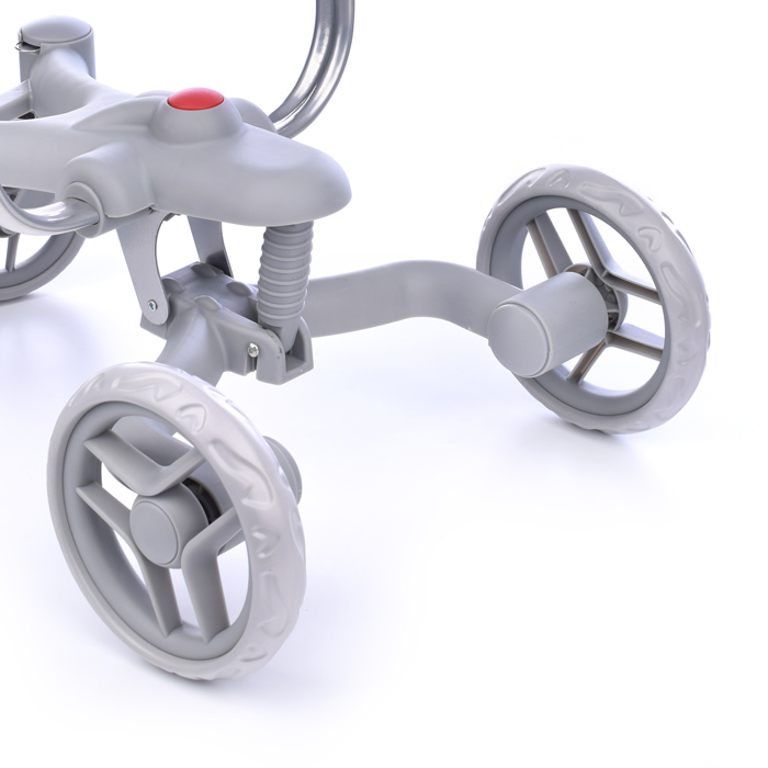 Коляска для кукол 9694 металлическая, 2в1, в коробке