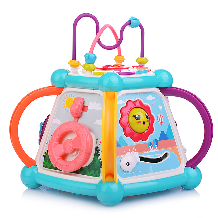 Бизиборд 688-32 "Кубик" в коробке