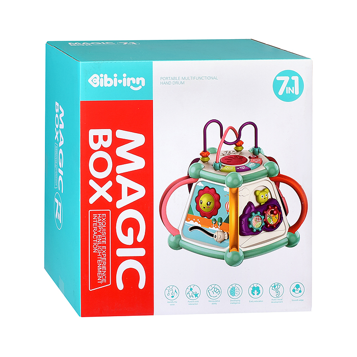 Бизиборд 688-32 "Кубик" в коробке